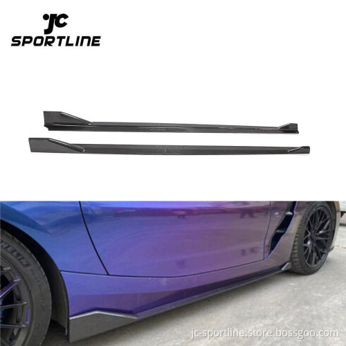 Carbon Fiber Side Skirts Extension for BMW Z4 G29 M40i Convertible 2019-2020
